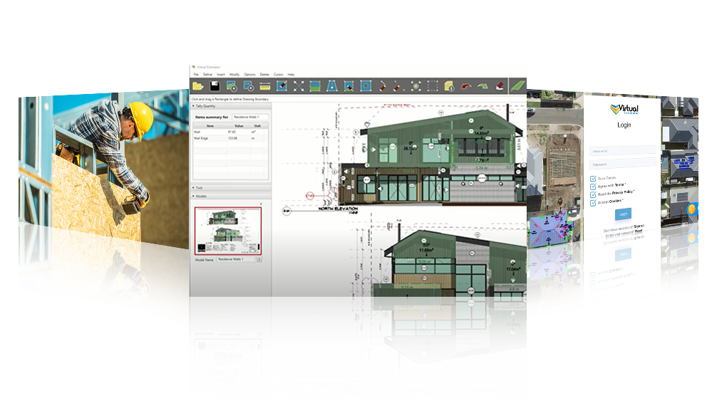 System display - cement weight calculator | Virtual Estimator